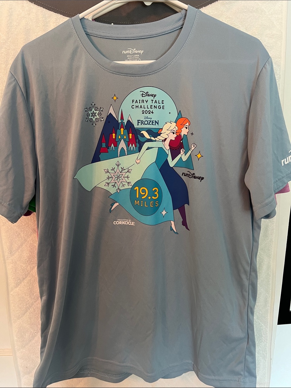 RunDisney 2024 Princess Fairy Tale Challenge Running Tees——3 shirts